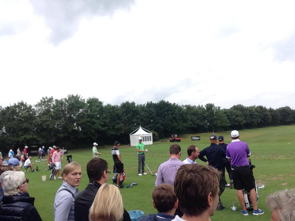 Henrik Stenson beim Warm-Up! #BMW International Open