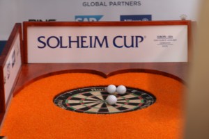 Solheim-Cup Dartscheibe