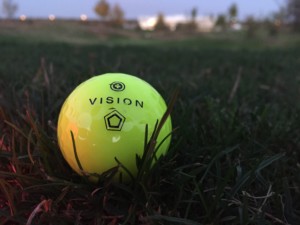 Vision Golfball in Gelb
